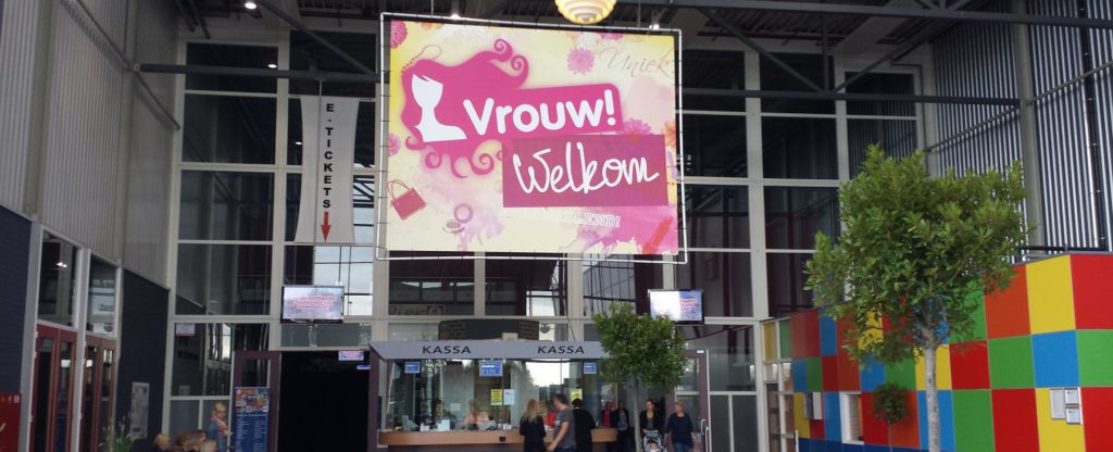 beurs vrouw