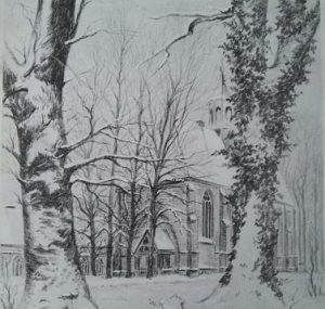 pentekening klooster